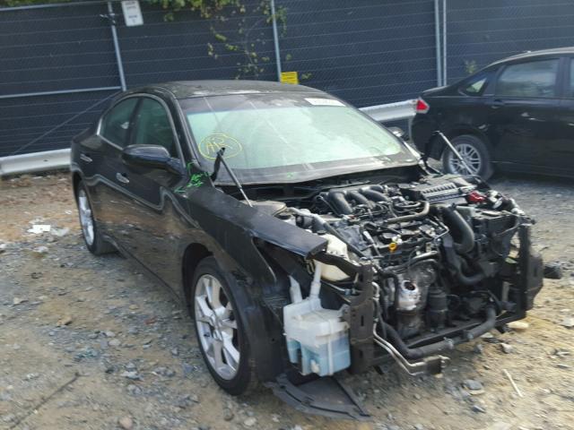 1N4AA5AP5EC480431 - 2014 NISSAN MAXIMA S BLACK photo 1