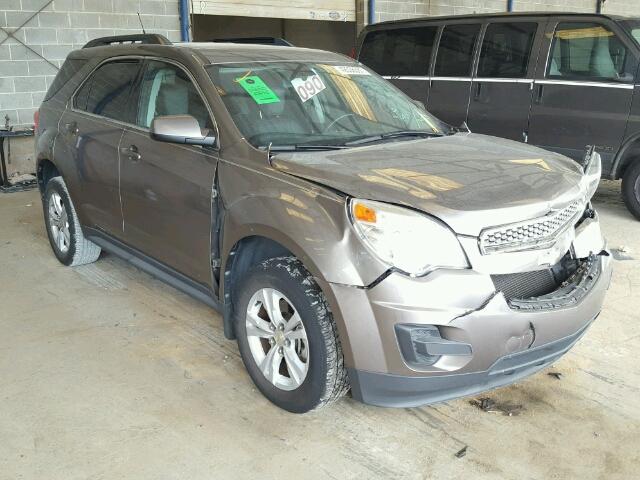 2CNALDEC5B6465109 - 2011 CHEVROLET EQUINOX LT BROWN photo 1