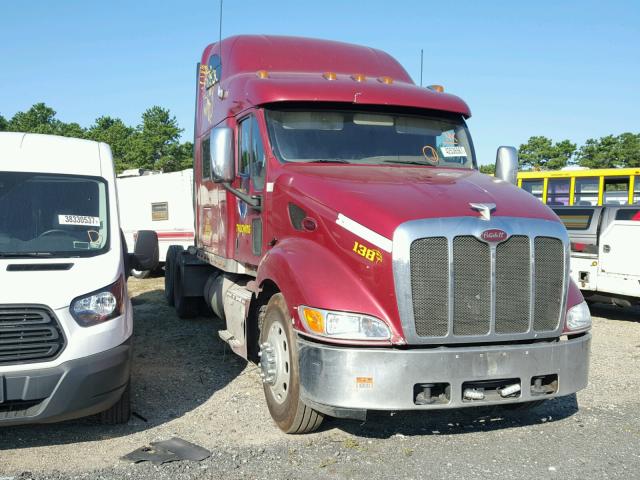 1XP7DB9X25D839709 - 2005 PETERBILT 387 RED photo 1