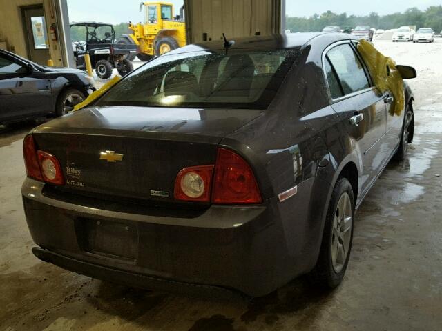 1G1ZA5EU3BF228659 - 2011 CHEVROLET MALIBU LS BROWN photo 4