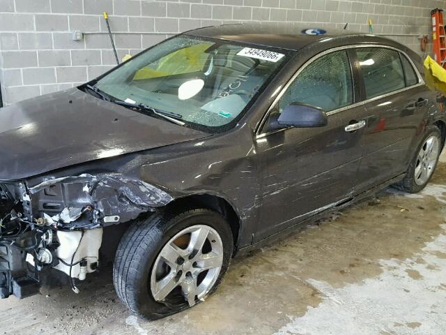 1G1ZA5EU3BF228659 - 2011 CHEVROLET MALIBU LS BROWN photo 9