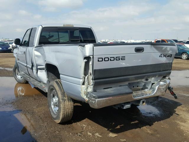 1B7KF2369WJ238418 - 1998 DODGE RAM 2500 GRAY photo 3