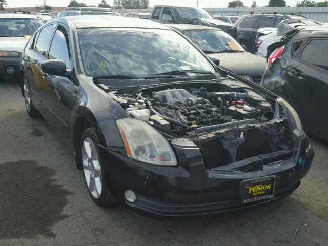 1N4BA41E85C843205 - 2005 NISSAN MAXIMA SE BLACK photo 1