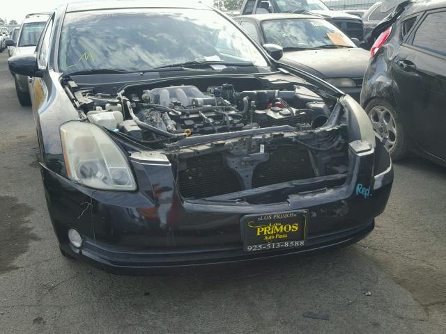 1N4BA41E85C843205 - 2005 NISSAN MAXIMA SE BLACK photo 9