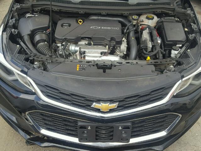 1G1BE5SMXG7288224 - 2016 CHEVROLET CRUZE LT BLACK photo 7