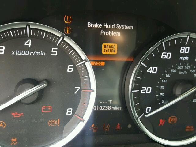 19UUB3F55JA001593 - 2018 ACURA TLX TECH GRAY photo 8