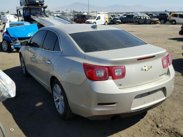 1G11E5SA1GF108460 - 2016 CHEVROLET MALIBU LIM TAN photo 3