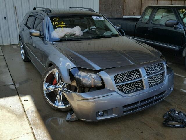 2D8GV58245H514621 - 2005 DODGE MAGNUM R/T GRAY photo 1