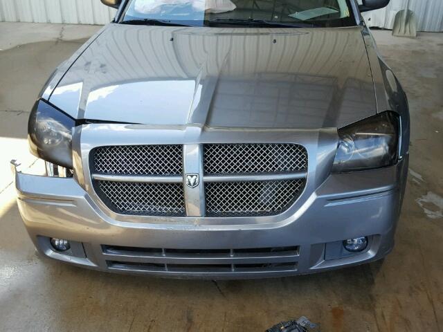 2D8GV58245H514621 - 2005 DODGE MAGNUM R/T GRAY photo 7