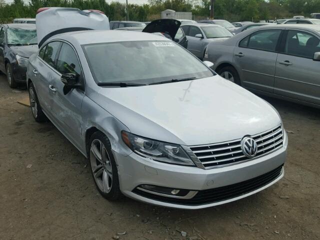 WVWBP7AN2DE538828 - 2013 VOLKSWAGEN CC SILVER photo 1