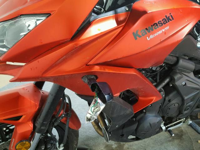 JKALEEF11GDA09480 - 2016 KAWASAKI LE650 F ORANGE photo 16