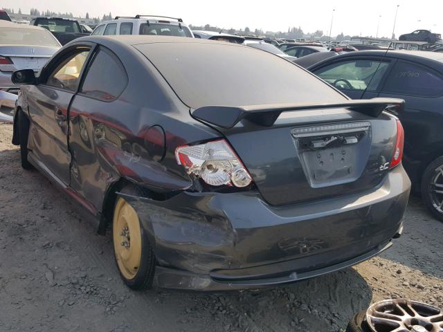 JTKDE177160127241 - 2006 TOYOTA SCION TC 灰色 照片 3