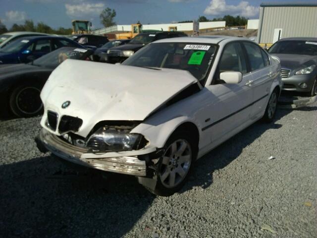 WBAAV33421FV02087 - 2001 BMW 325 I WHITE photo 2