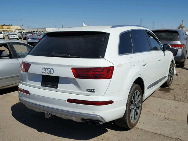 WA1LAAF76HD017775 - 2017 AUDI Q7 PREMIUM WHITE photo 4