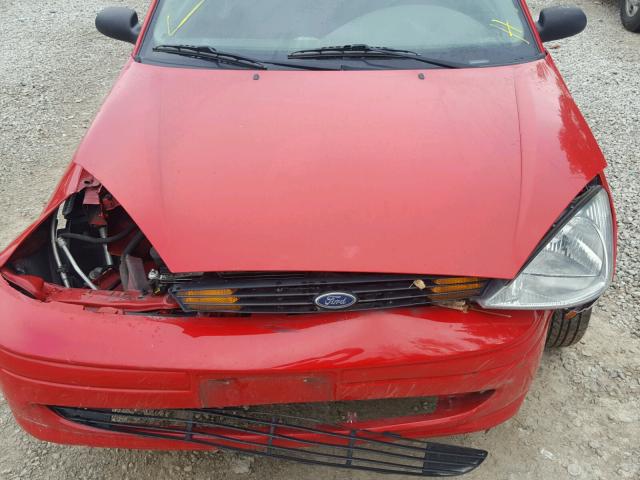 1FAFP33P92W298912 - 2002 FORD FOCUS LX RED photo 7