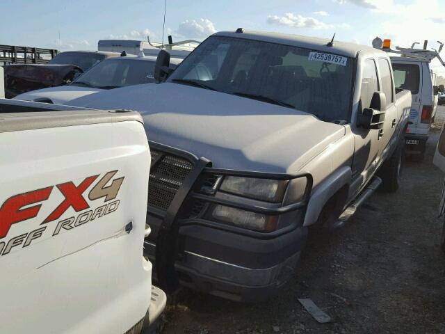 1GCHK232X5F914170 - 2005 CHEVROLET SILVERADO GRAY photo 2