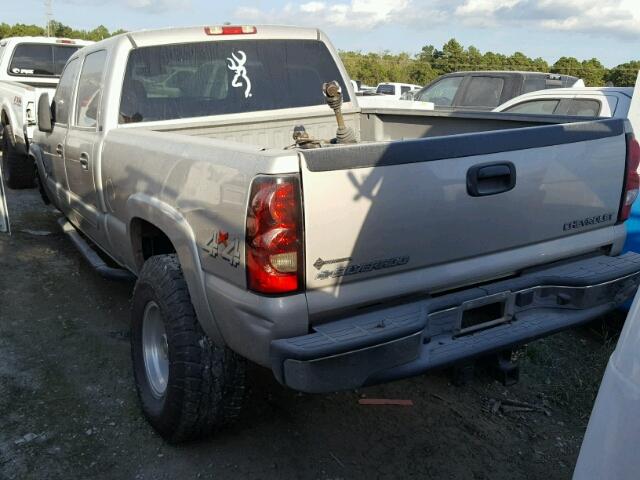 1GCHK232X5F914170 - 2005 CHEVROLET SILVERADO GRAY photo 3