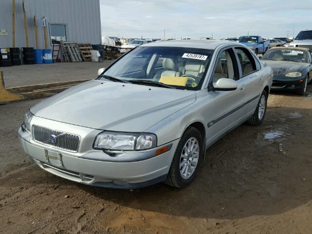 YV1TS90DX11205863 - 2001 VOLVO S80 T6 BEIGE photo 2