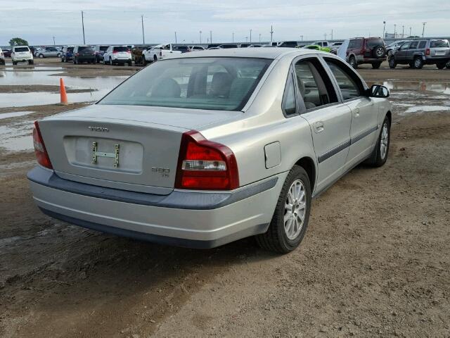 YV1TS90DX11205863 - 2001 VOLVO S80 T6 BEIGE photo 4