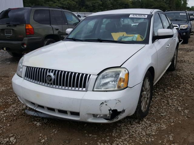 1MEHM42127G607747 - 2007 MERCURY MONTEGO PR WHITE photo 2