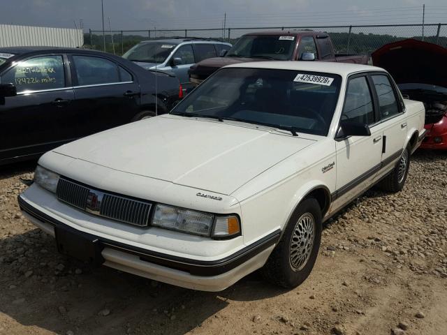 2G3AJ54N9M2311578 - 1991 OLDSMOBILE CUTLASS CI WHITE photo 2