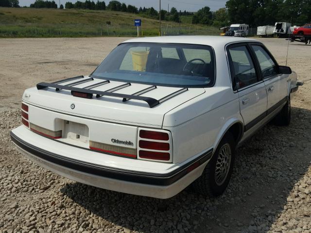 2G3AJ54N9M2311578 - 1991 OLDSMOBILE CUTLASS CI WHITE photo 4