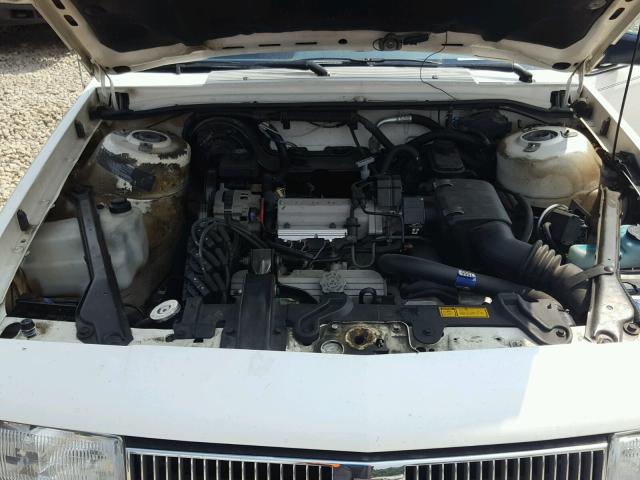 2G3AJ54N9M2311578 - 1991 OLDSMOBILE CUTLASS CI WHITE photo 7