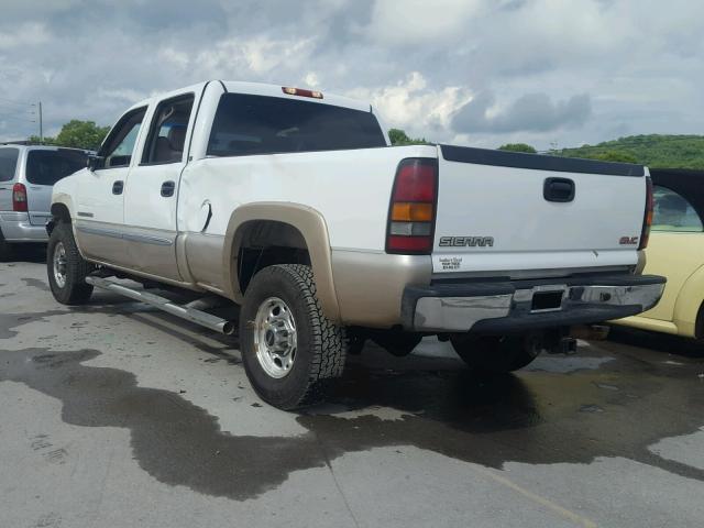 1GTHC23U85F804815 - 2005 GMC SIERRA C25 WHITE photo 3