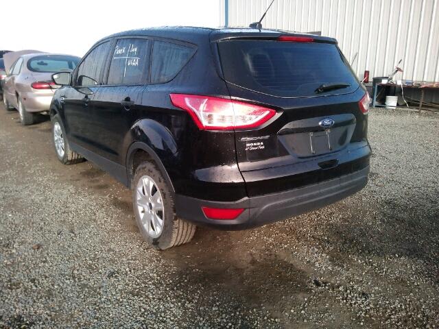 1FMCU0F7XFUA18315 - 2015 FORD ESCAPE BLACK photo 3