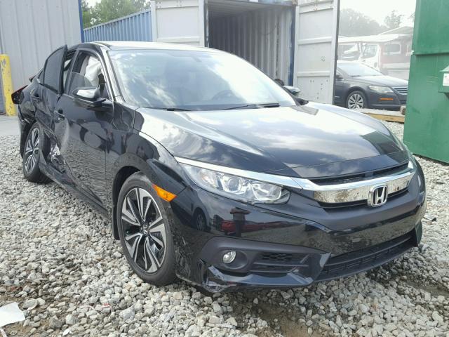 JHMFC1F71JX007204 - 2018 HONDA CIVIC EXL BLACK photo 1