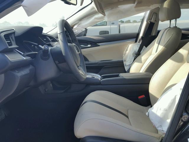 JHMFC1F71JX007204 - 2018 HONDA CIVIC EXL BLACK photo 5