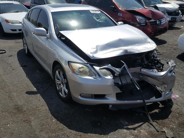 JTHBH96S265030464 - 2006 LEXUS GS300 SILVER photo 1