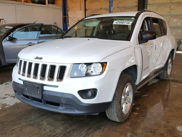 1C4NJCBA4FD397093 - 2015 JEEP COMPASS SP 白色 照片 2