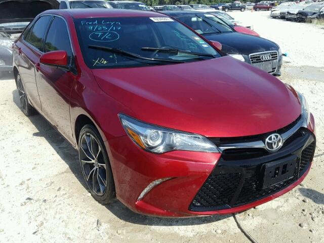 4T1BF1FK3FU901110 - 2015 TOYOTA CAMRY LE მუქწითელი ფოტო 1