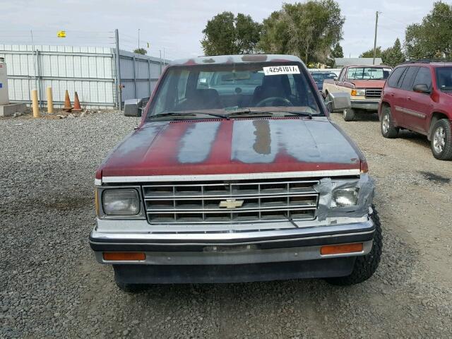 1G8CT18B0F0124997 - 1985 CHEVROLET BLAZER S10 TWO TONE photo 9