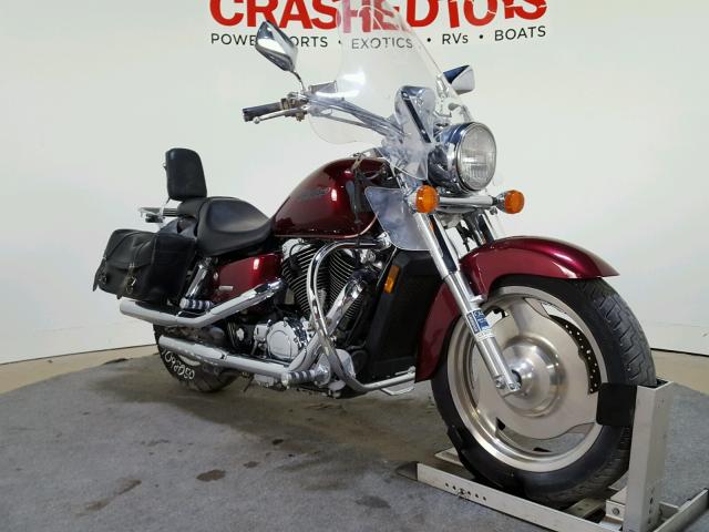 1HFSC43037A702648 - 2007 HONDA VT1100 C2 MAROON photo 2