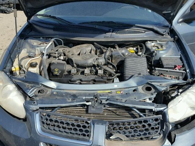 1B3EL46R05N675157 - 2005 DODGE STRATUS SX GREEN photo 7