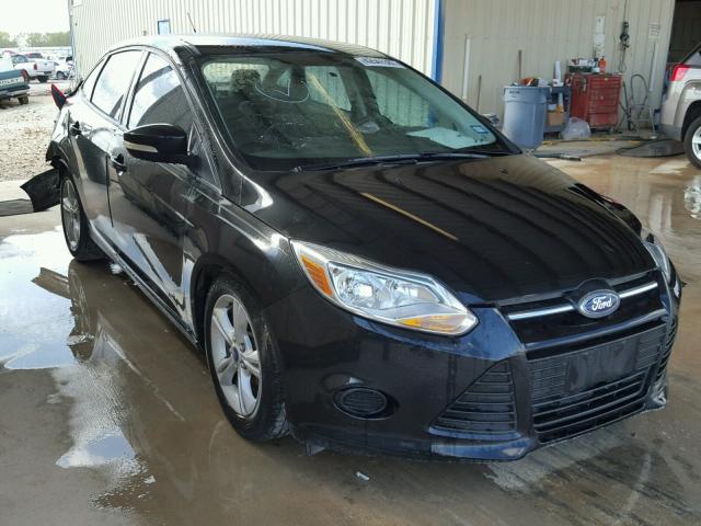 1FADP3F25EL452044 - 2014 FORD FOCUS SE BLACK photo 1