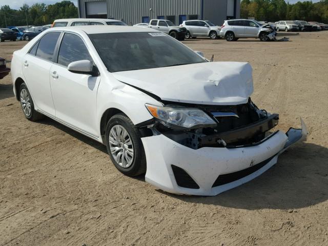 4T1BF1FKXCU550918 - 2012 TOYOTA CAMRY BASE WHITE photo 1
