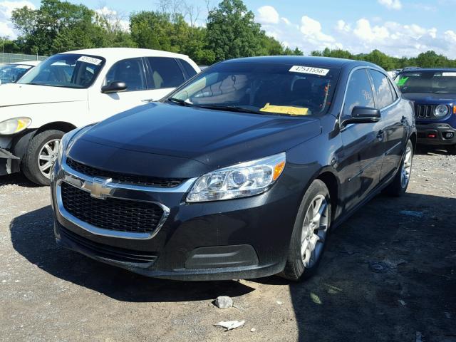 1G11C5SL6FF110372 - 2015 CHEVROLET MALIBU 1LT გრაფიტი ფოტო 2