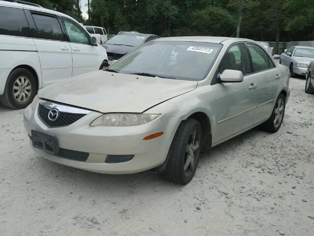 1YVFP80C555M24163 - 2005 MAZDA 6 I SILVER photo 2