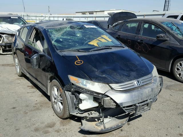 JHMZE2H71AS039139 - 2010 HONDA INSIGHT EX BLACK photo 1