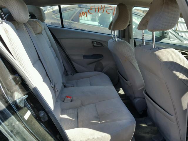 JHMZE2H71AS039139 - 2010 HONDA INSIGHT EX BLACK photo 6