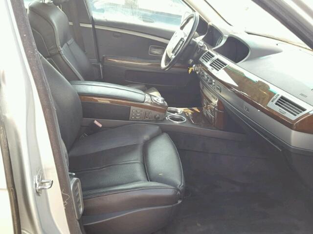 WBAGN63493DS44645 - 2003 BMW 745 LI SILVER photo 5