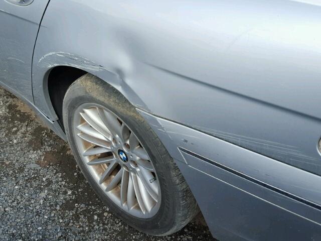 WBAGN63493DS44645 - 2003 BMW 745 LI SILVER photo 9