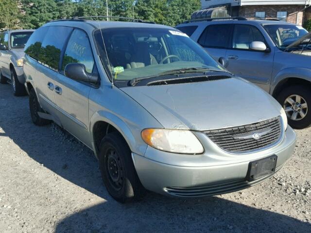 2C4GP44RX3R344455 - 2003 CHRYSLER TOWN & COU GRAY photo 1