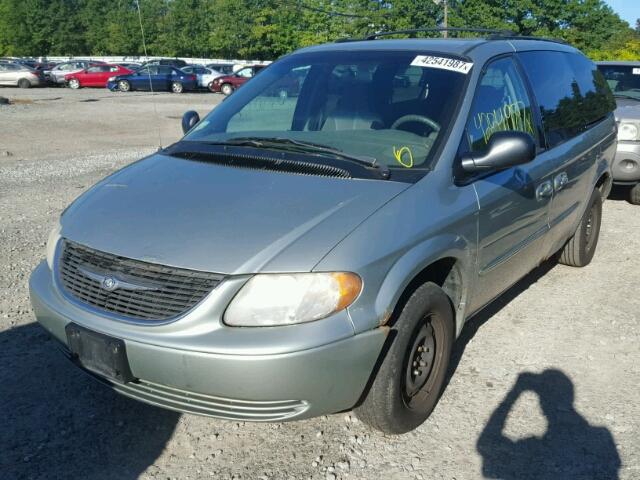 2C4GP44RX3R344455 - 2003 CHRYSLER TOWN & COU GRAY photo 2