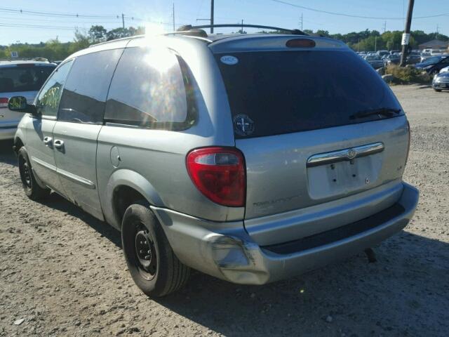 2C4GP44RX3R344455 - 2003 CHRYSLER TOWN & COU GRAY photo 3