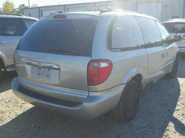 2C4GP44RX3R344455 - 2003 CHRYSLER TOWN & COU GRAY photo 4