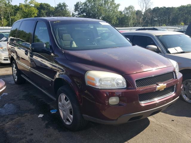 1GNDV23L26D101814 - 2006 CHEVROLET UPLANDER L 栗色 照片 1